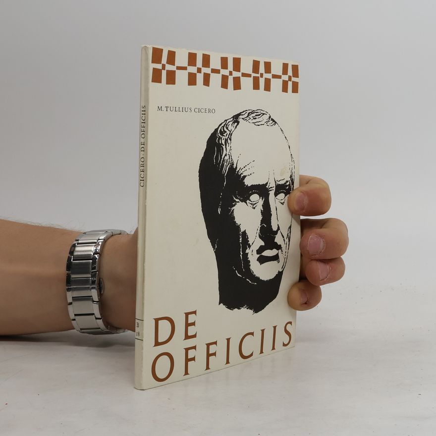 Marcus Tullius Cicero De Officiis