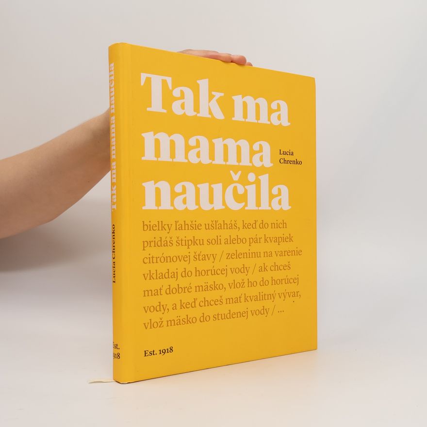 Lucia Chrenko Tak ma mama naučila