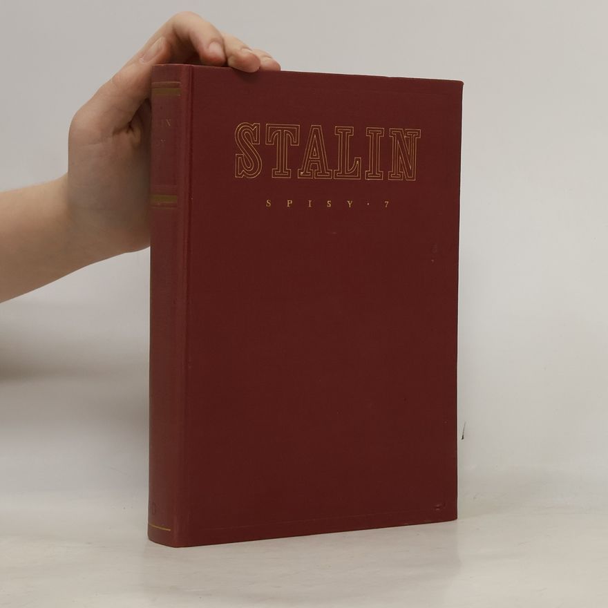 J. V. Stalin Spisy 7