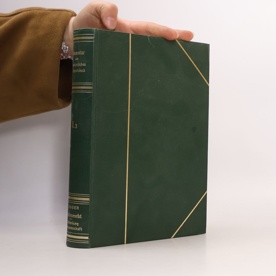 A. Egger Kommentar zum Schweizerischen Zivilgesetzbuch - II.3