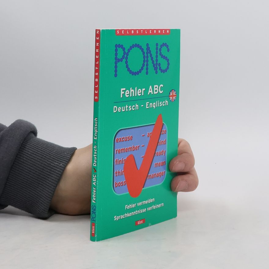 Heinz Gildhoff PONS Fehler-ABC Deutsch-Englisch