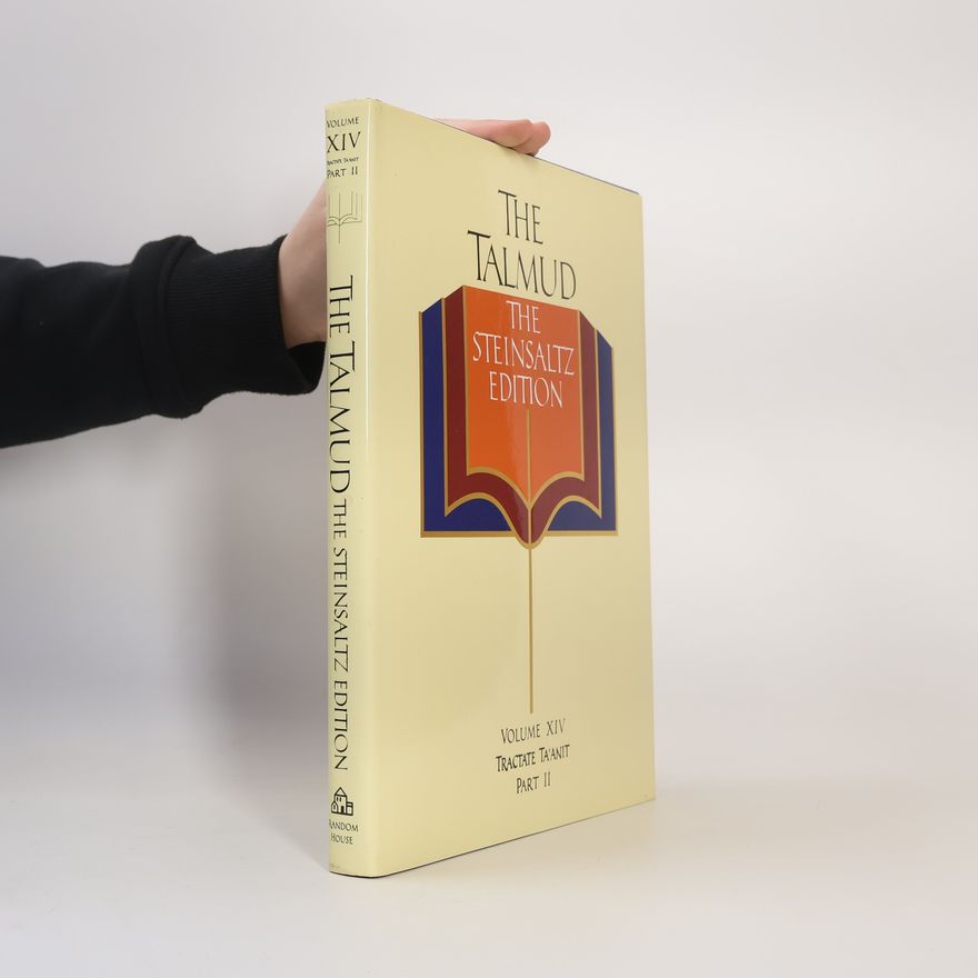 Adin Rabbi Steinsaltz The Steinsaltz Edition - 14: The Talmud