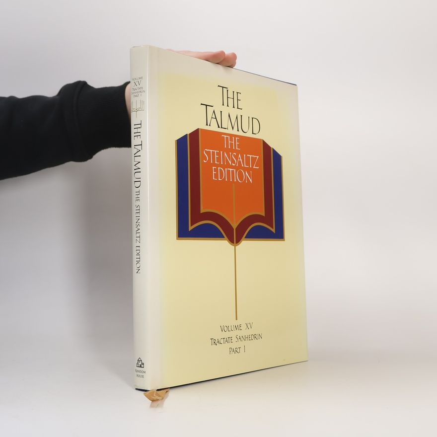 Adin Rabbi Steinsaltz The Talmud Vol. 15