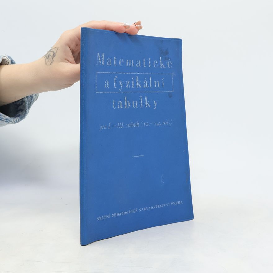 neuveden Matematické a fyzikální tabulky pro I.-III. ročník