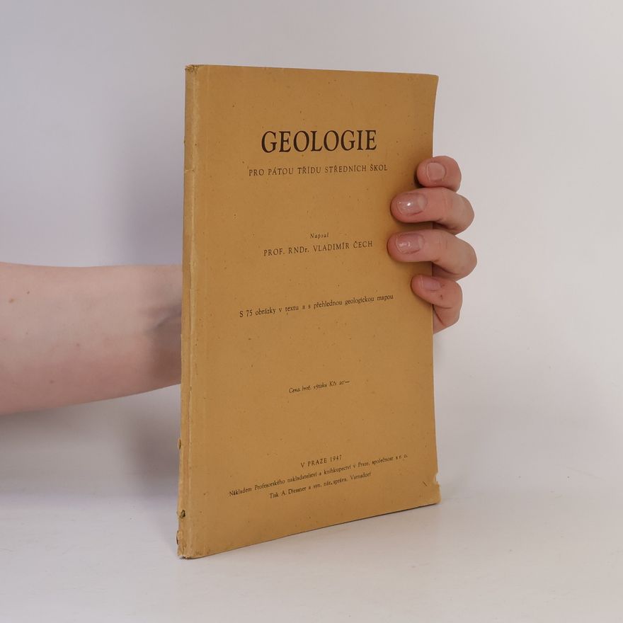 Vladimír Čech Geologie pro pátou třídu středních škol