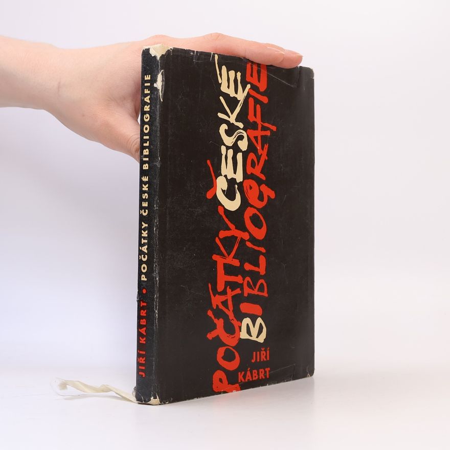 Jiří Kábrt Počátky české bibliografie