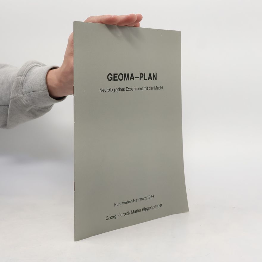 Martin Kippenberger Geoma-Plan