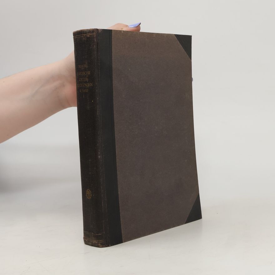 Edmund Husserl Logische Untersuchungen. 2. Band