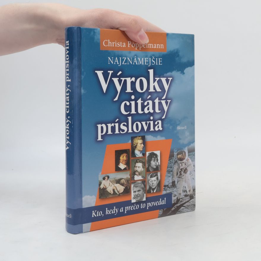Christa Pöppelmann Najznámejšie výroky, citáty, príslovia