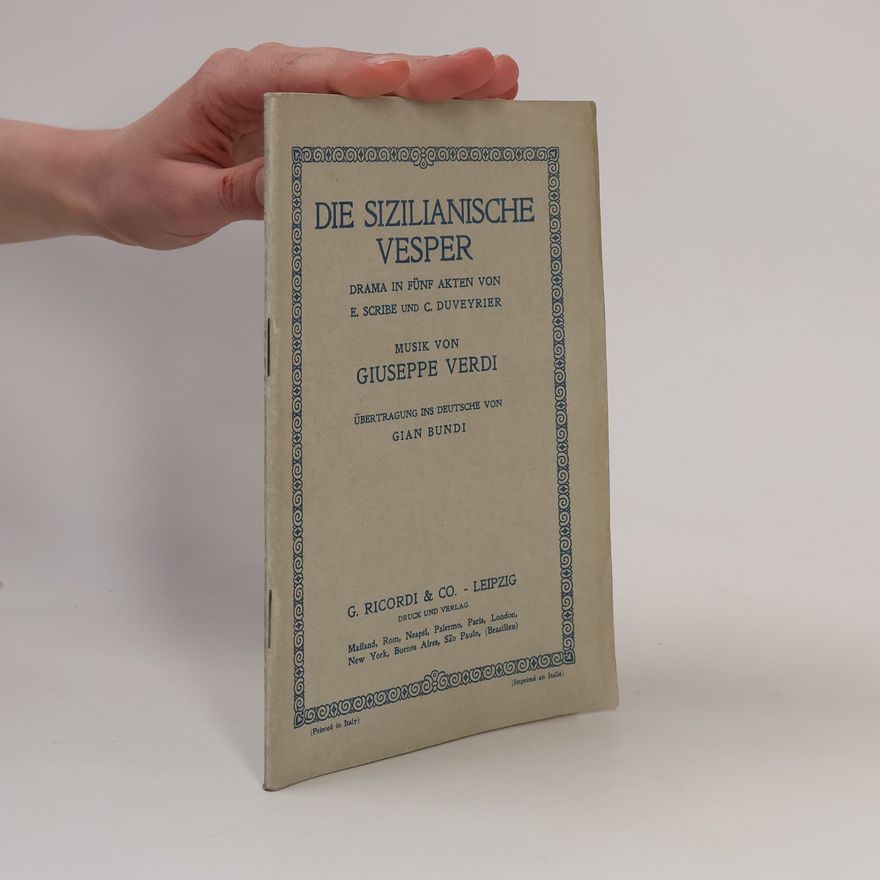 Giuseppe Verdi Die sizilianische Vesper
