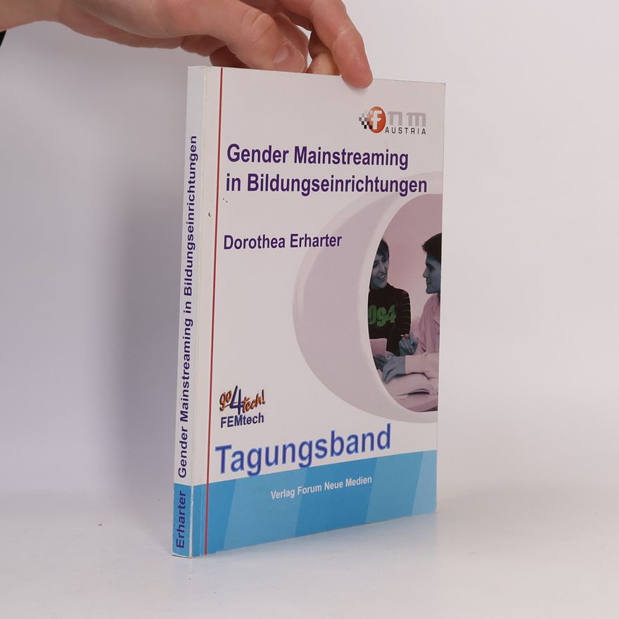 Dorothea Erharter Gender Mainstreaming in Bildungseinrichtungen
