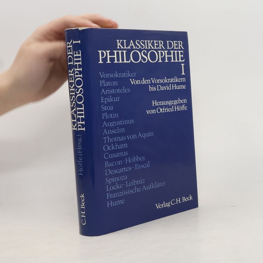 Otfried Höffe Klassiker der Philosophie