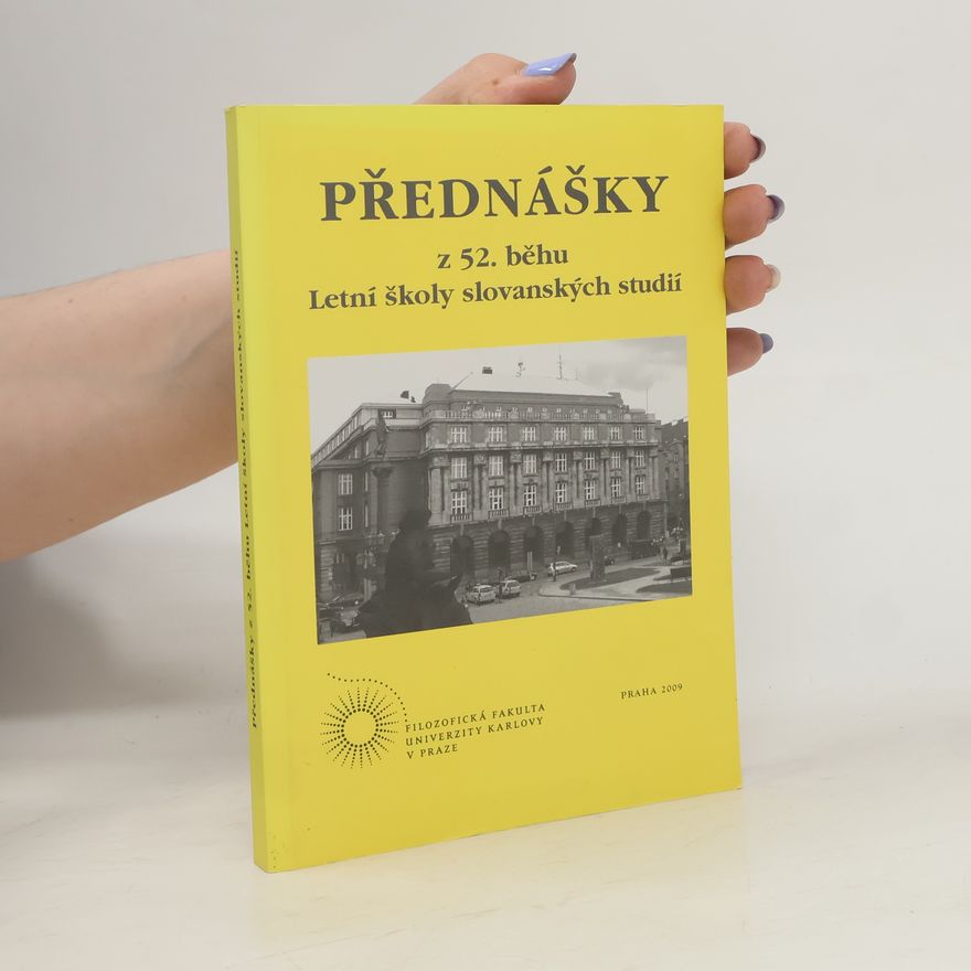 Jan Kuklík Přednášky z 52. běhu Letní školy slovanských studií