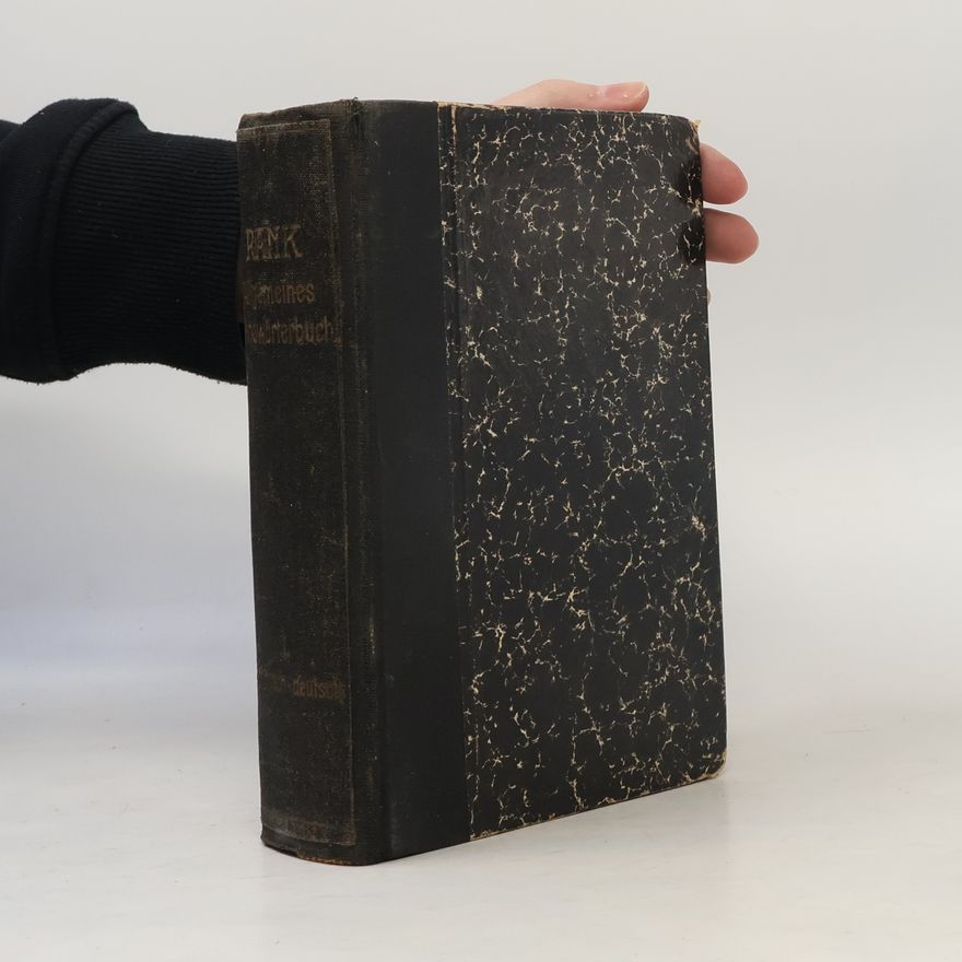 Josef Rank Allgemeines Handwörterbuch I.