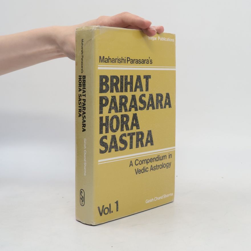 Maharshi Parasara Brihat Parasara Hora Sastra 1