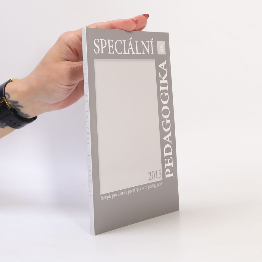 Kolektiv autorů Speciální pedagogika 4/2015