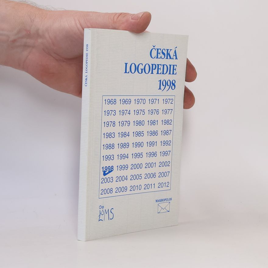 Lubomír Houdek Česká logopedie 1998