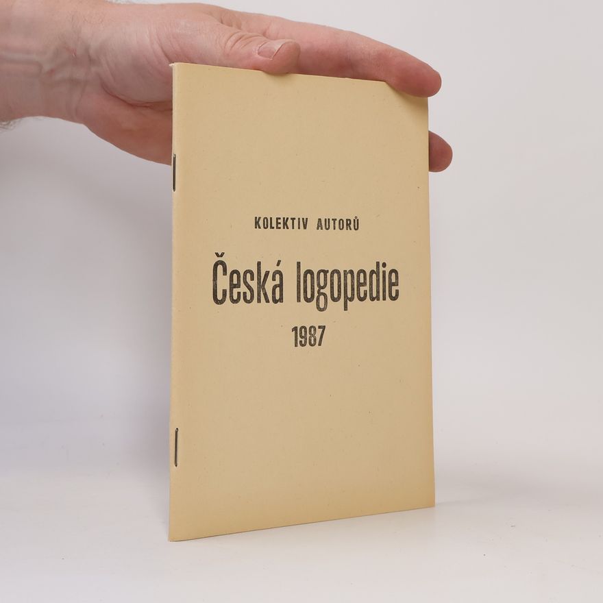 Various authors Česká logopedie