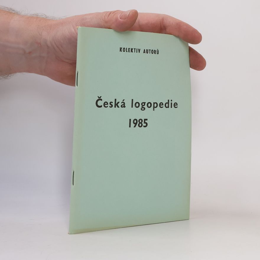 Various authors Česká logopedie 1985