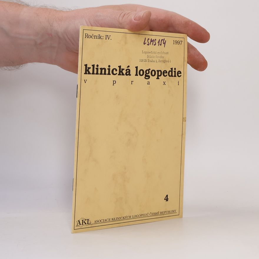 Various authors Klinická logopedie 4