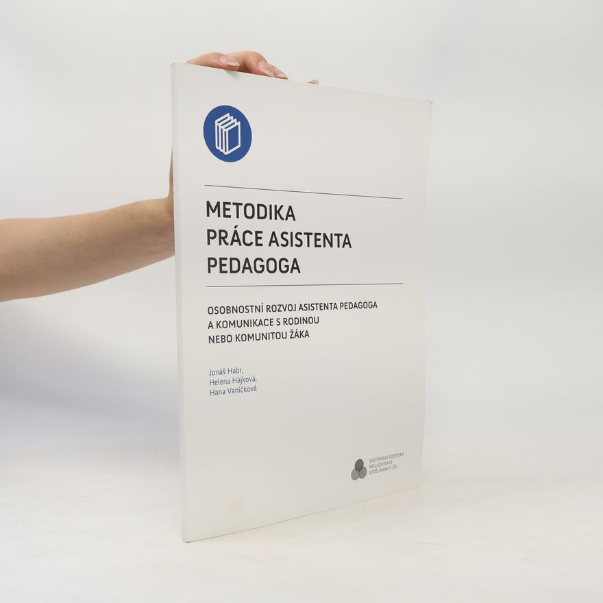 Jonáš Habr Metodika práce asistenta pedagoga