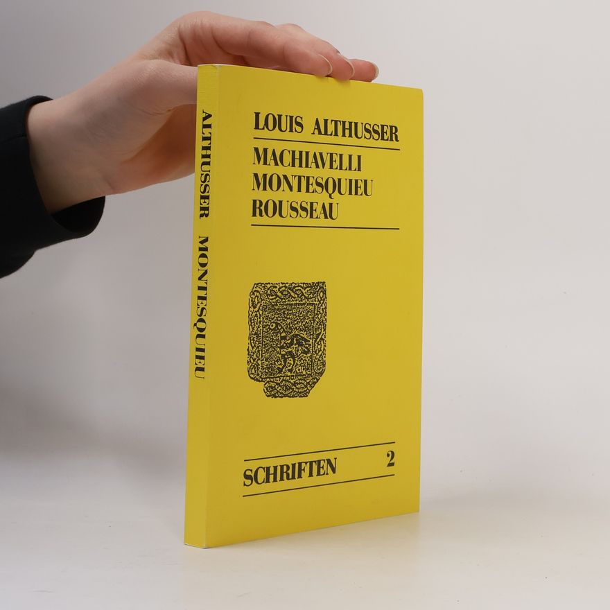Louis Althusser Schriften