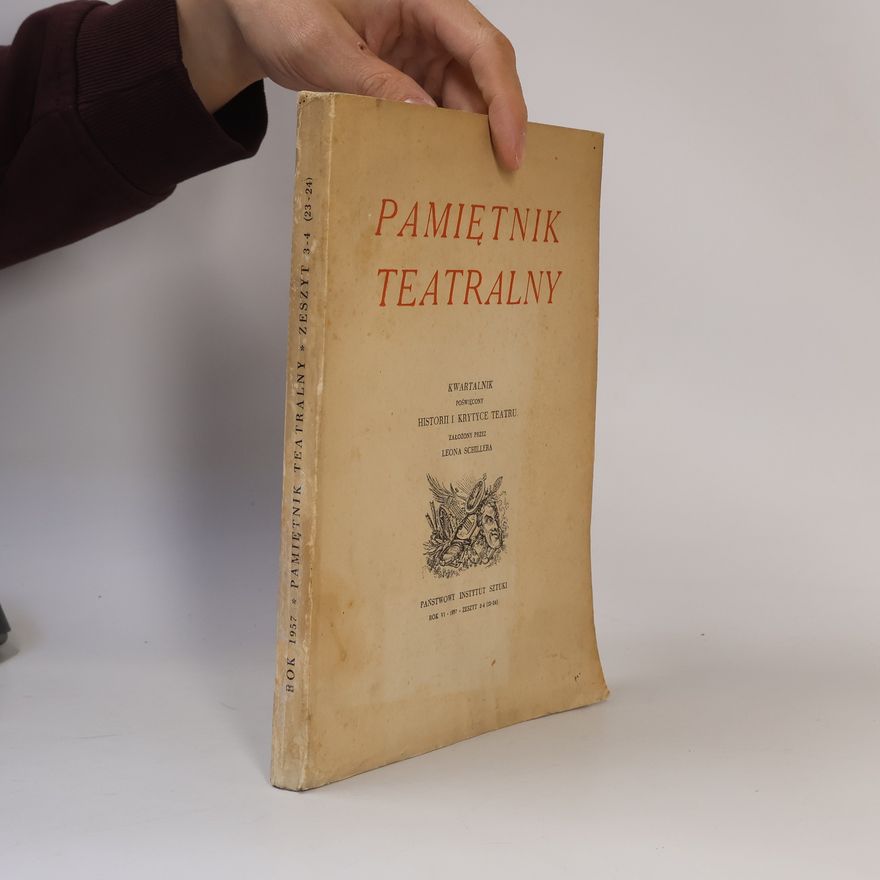 Collectif d'auteurs Pamiętnik Teatralny