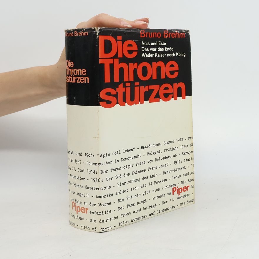 Bruno Brehm Die Throne Stürzen