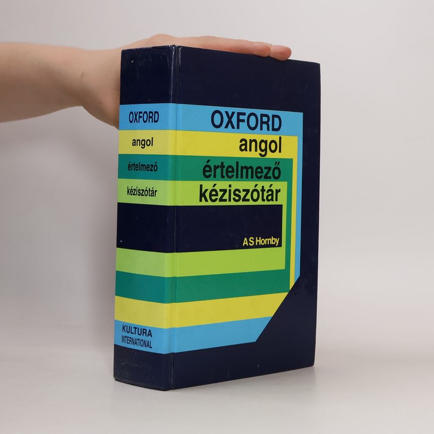 Albert Sidney Hornby Oxford angol értelmező kéziszótár