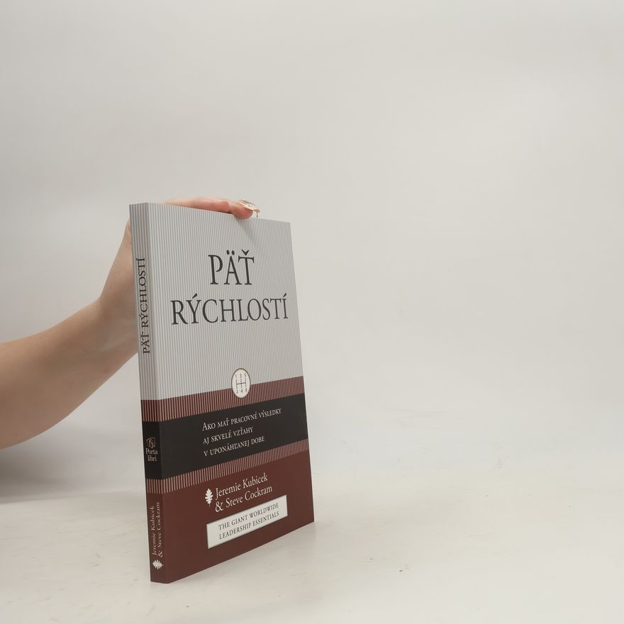 Jeremie Kubicek Päť rýchlostí