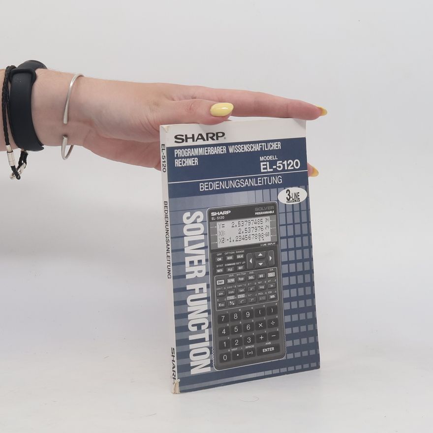Autorenkollektiv Sharp EL-5120. Bedienungsanleitung