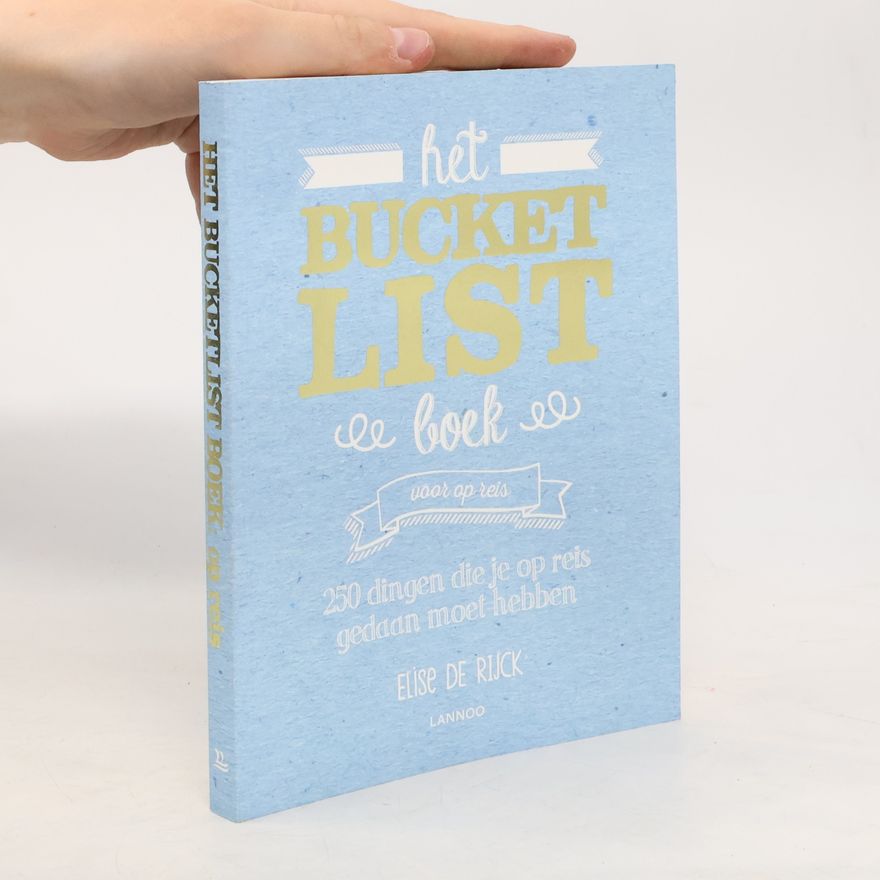 Elise de Rijck Het bucket list boek voor koppels