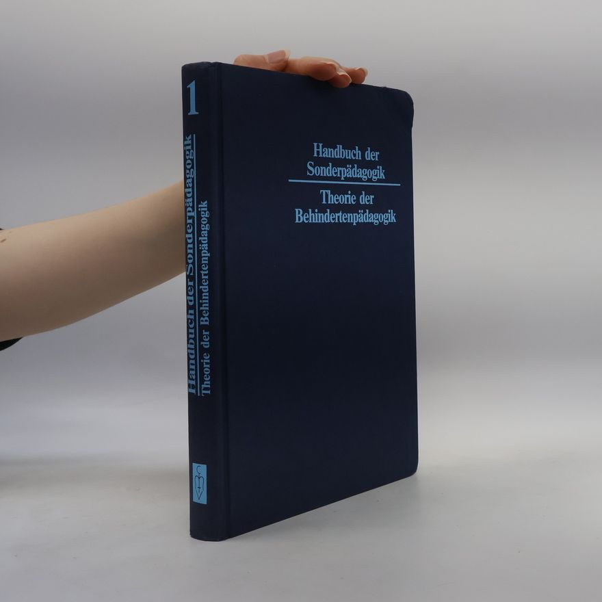 Heinz Bach Handbuch der Sonderpädagogik 1. Theorie der Behindertenpädagogik