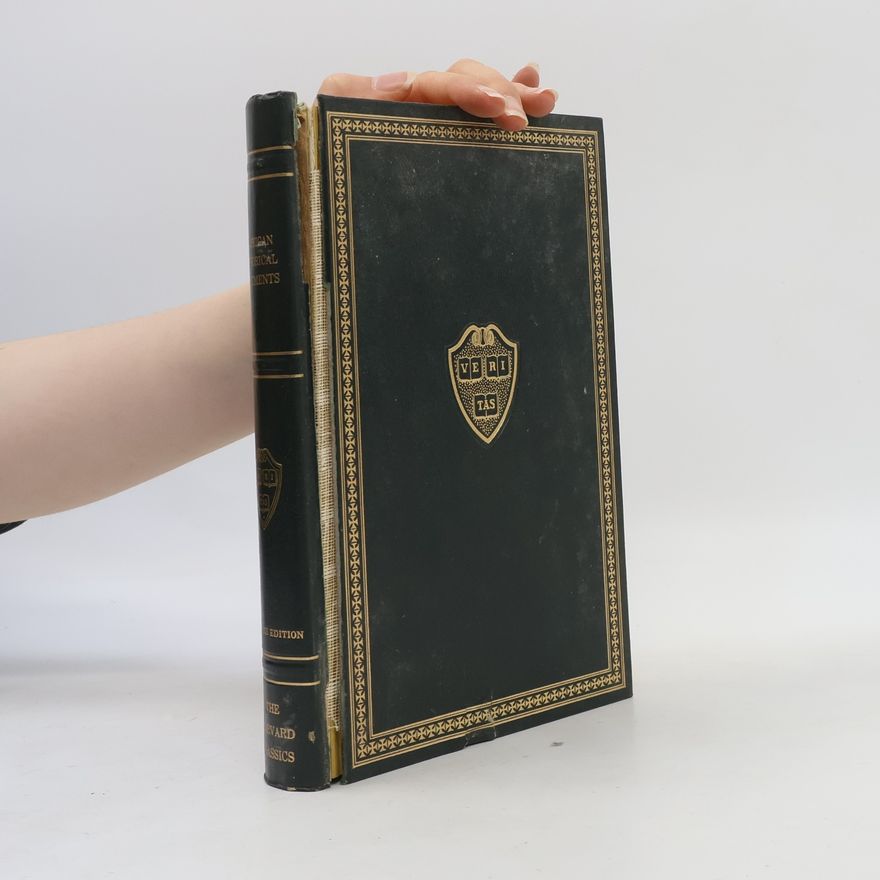 Charles William Eliot American Historical Documents 1000-1904