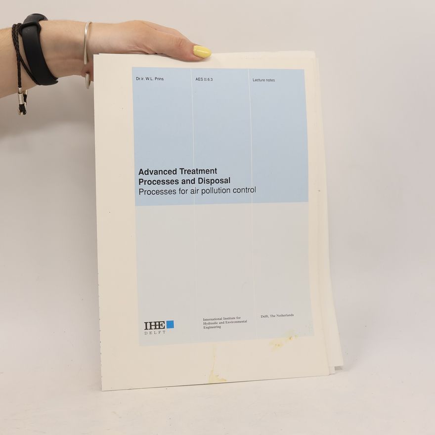 Autorenkollektiv Advanced Treatment Processes and Disposal