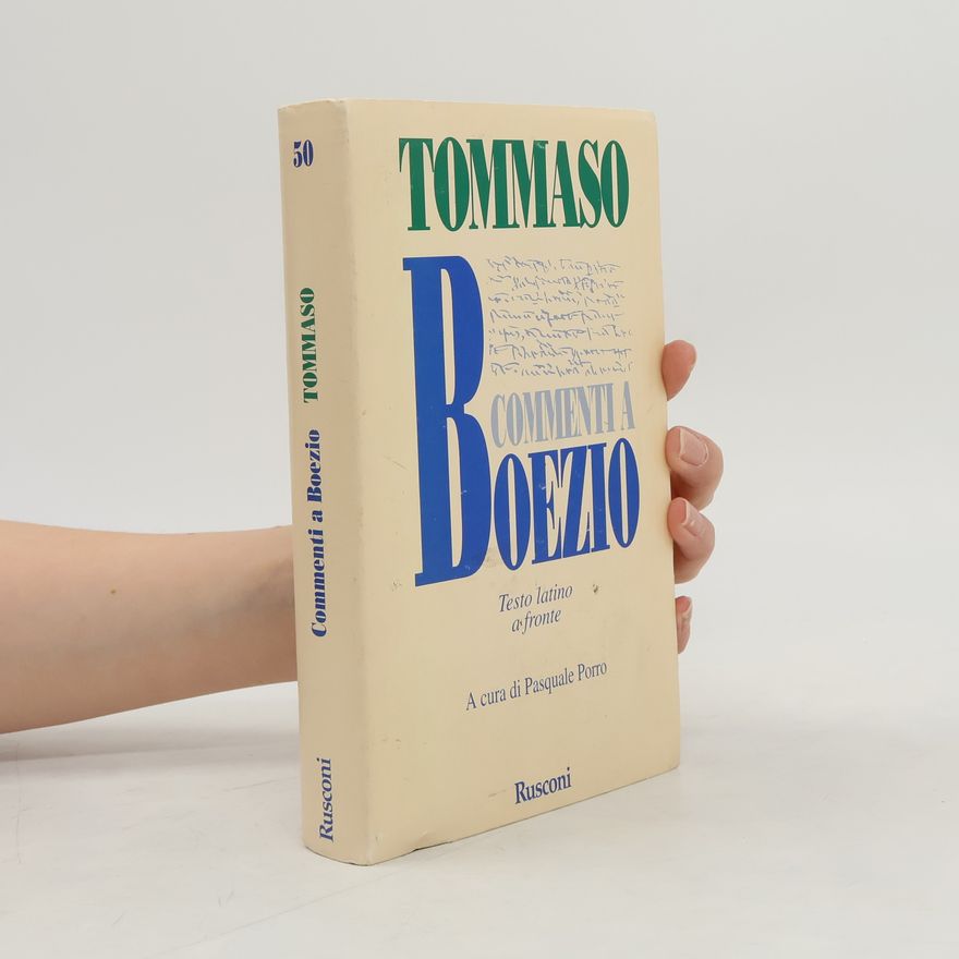 Pasquale Porro Commenti a Boezio