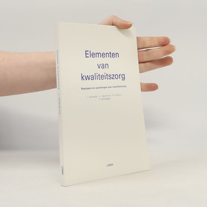 F. Verheggen Elementen van kwaliteitszorg