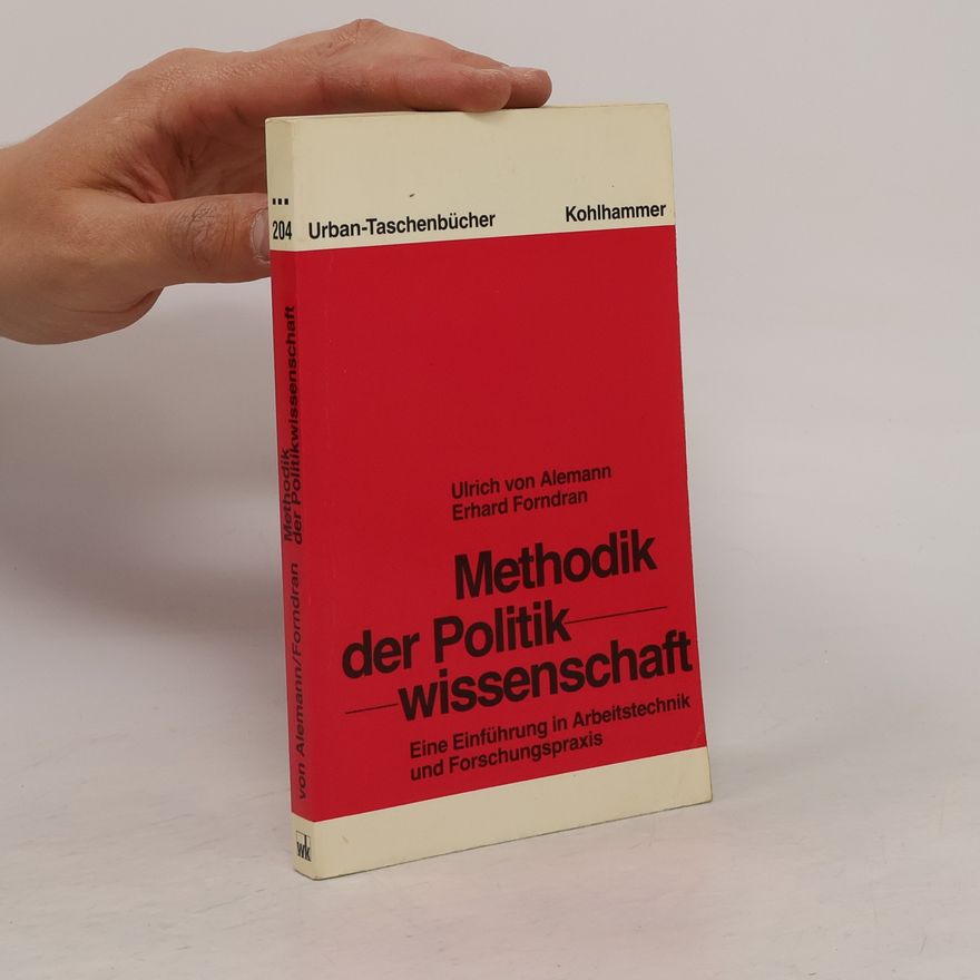 Erhard Forndran Methodik der Politikwissenschaft