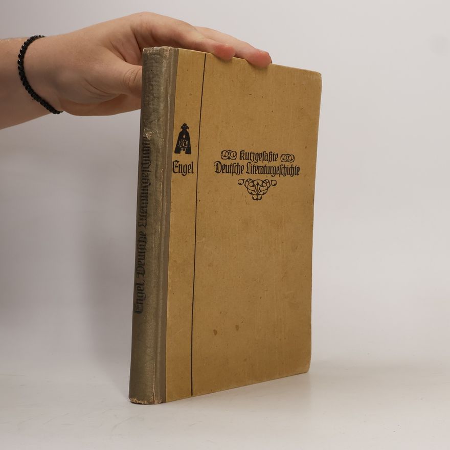 Eduard Engel Deutsche Literaturgeschichte: Kurzgefasste