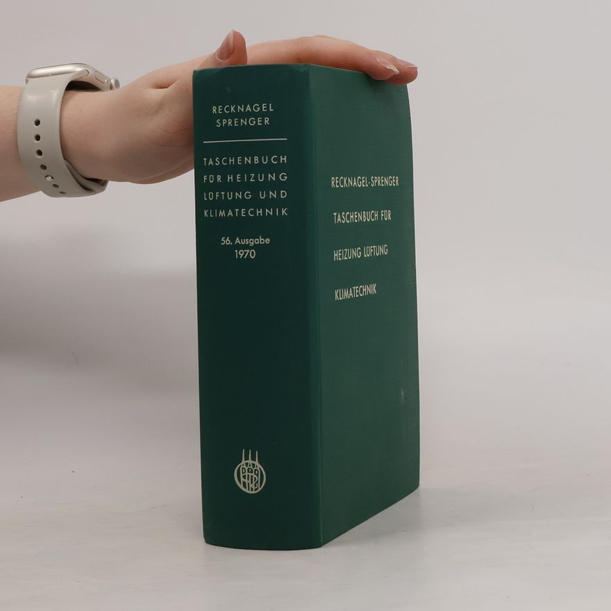 Eberhard Sprenger Taschenbuch für Heizung, Lüftung und Klimatechnik