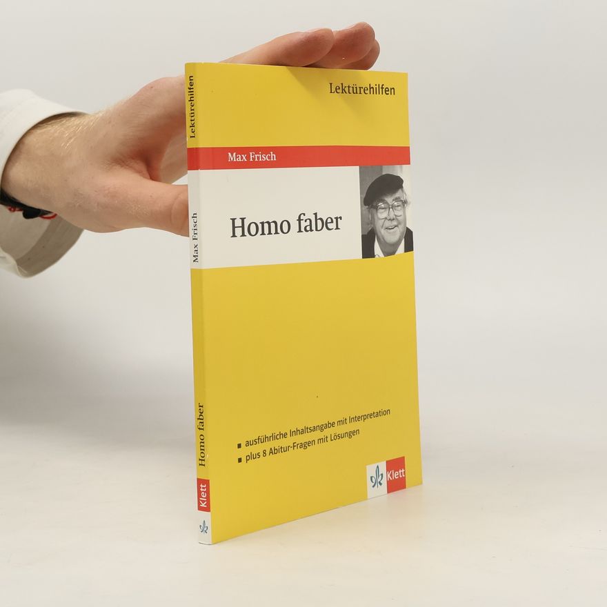 Manfred Eisenbeis Lektürehilfen Max Frisch "Homo faber"