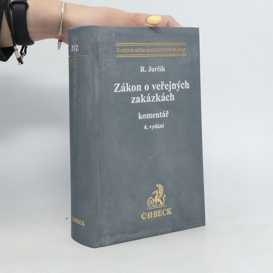 R. Jurčík Zákon o veřejných zakázkách
