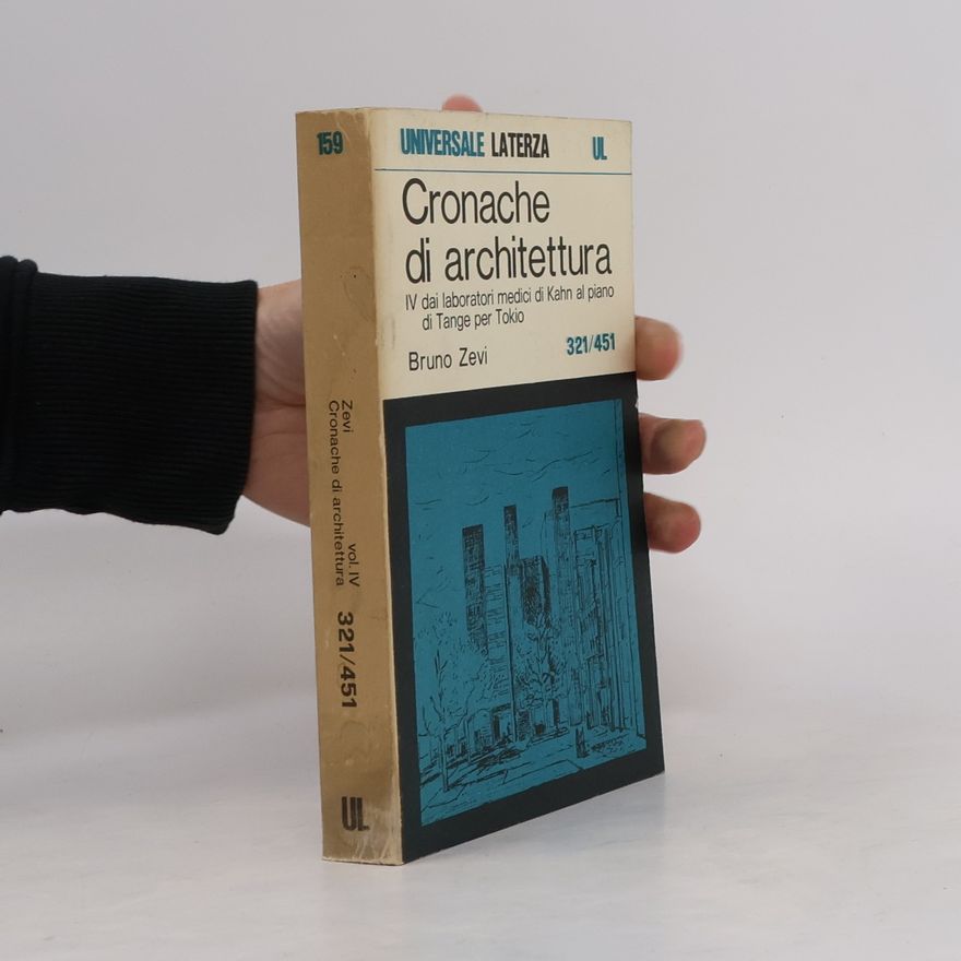 Bruno Zevi Cronache di architettura 321/451