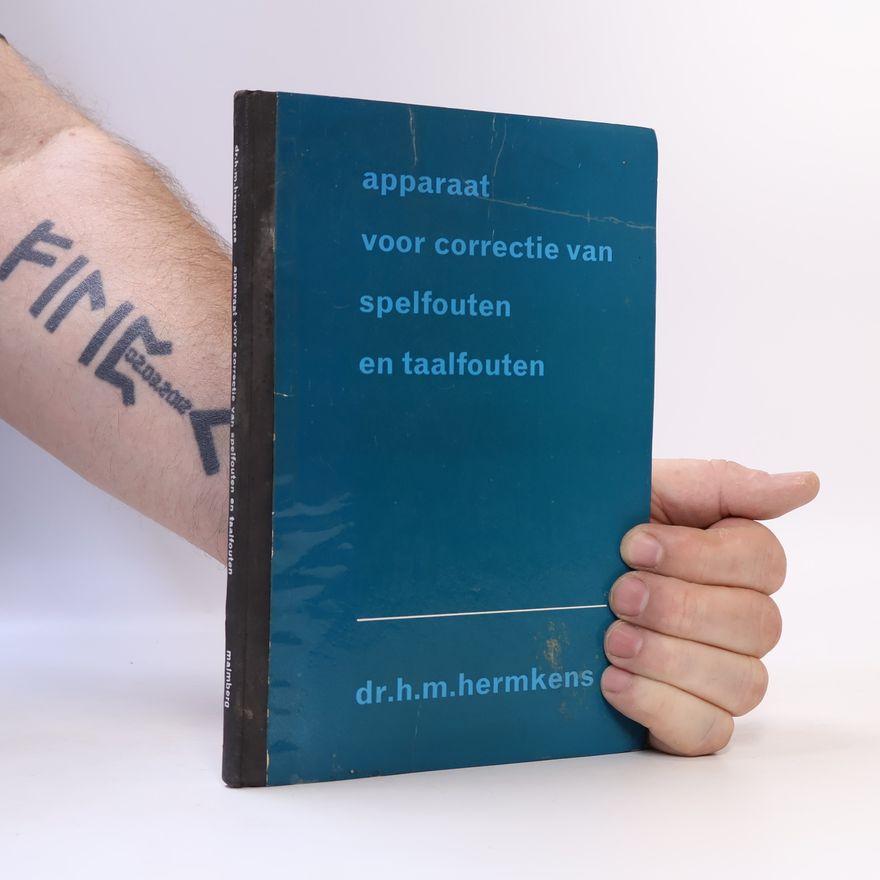 H.M. Hermkens Apparaat voor corrective van spelfouten en taalfouten