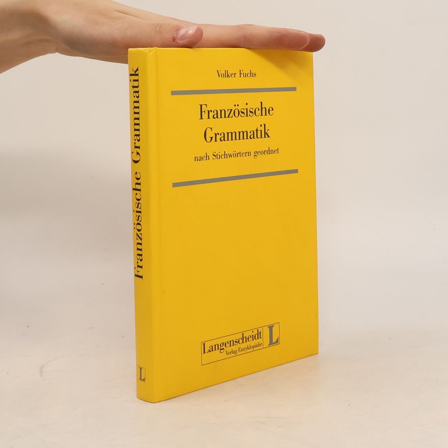 Volker Fuchs Französische Grammatik