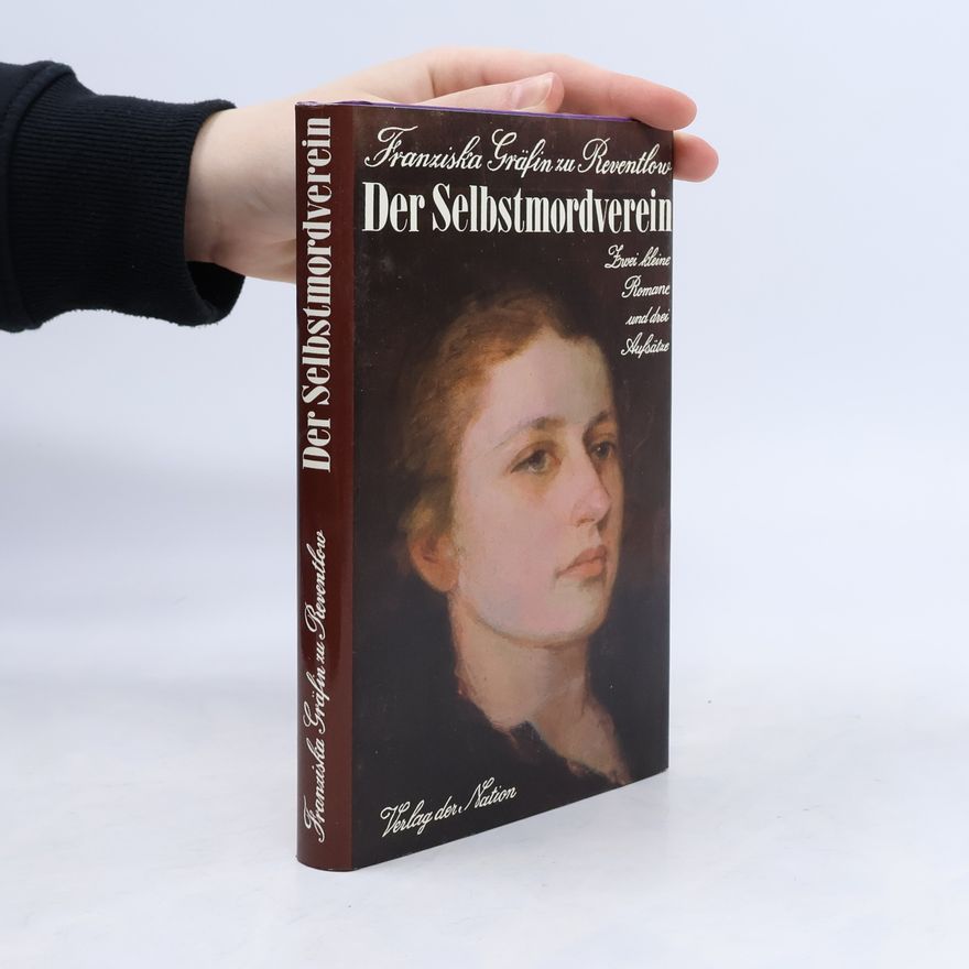 Fanny zu Reventlow Der Selbstmordverein