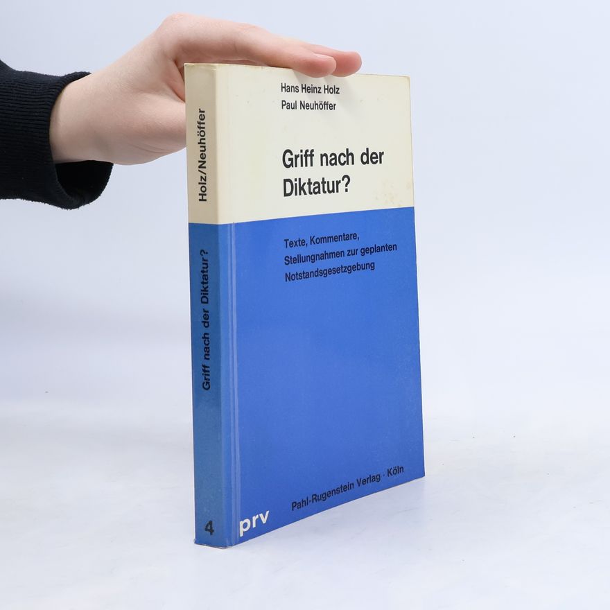 Paul Neuhöffer Griff nach der Diktatur?