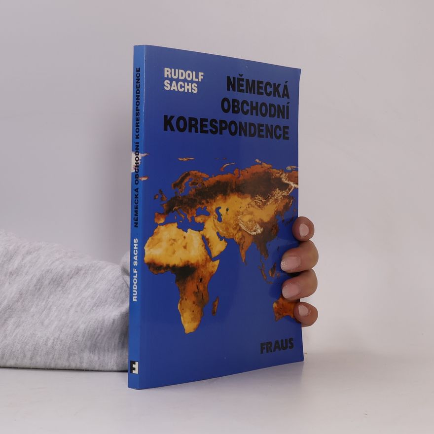 Rudolf Sachs Německá obchodní korespondence