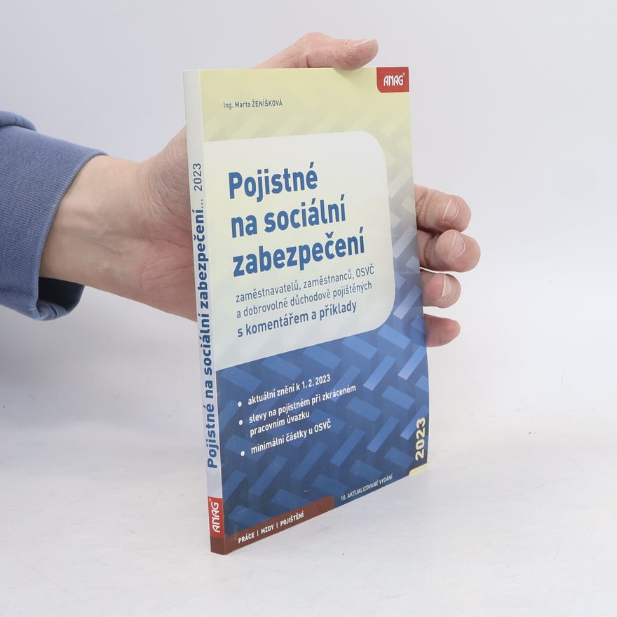 Marta Ženíšková Pojistné na sociální zabezpečení 2023