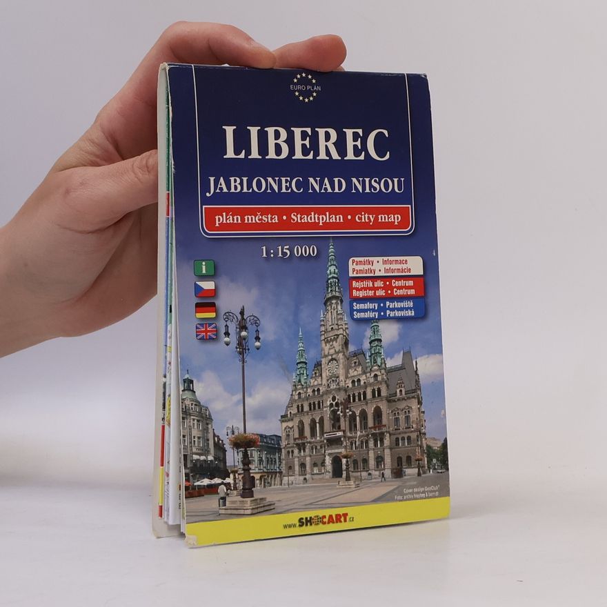 SHOCart spol. s r.o Liberec, Jablonec nad Nisou 1:15 000, plan mesta